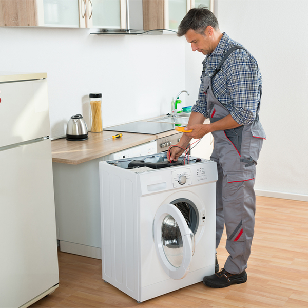 can you walk me through the steps of troubleshooting my washer issue in Jacksonville IA